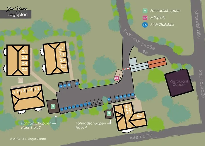 Zur Hanse 2 4 公寓